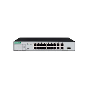 16*10/100Mbps+1G Combo +1GE PoE Switch